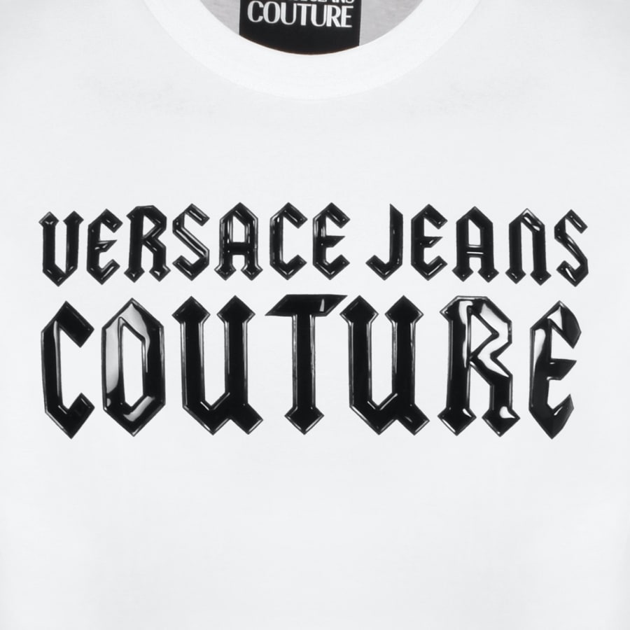 Versace Jeans Couture Relaxed Fit T Shirt White | Mainline